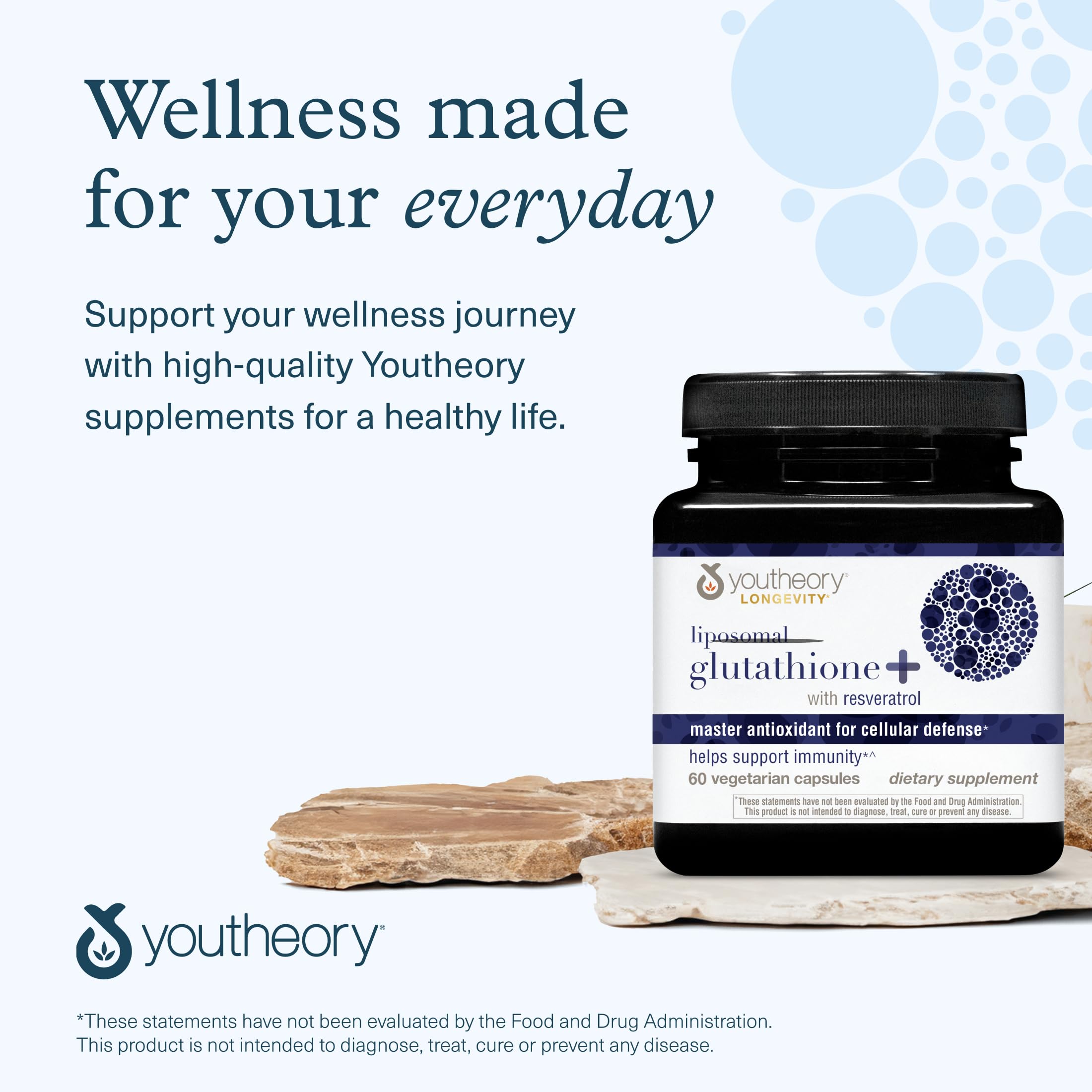 Youtheory Liposomal Glutathione with Resveratrol, 60 Count, 30-Day Supply — Amazon image 7