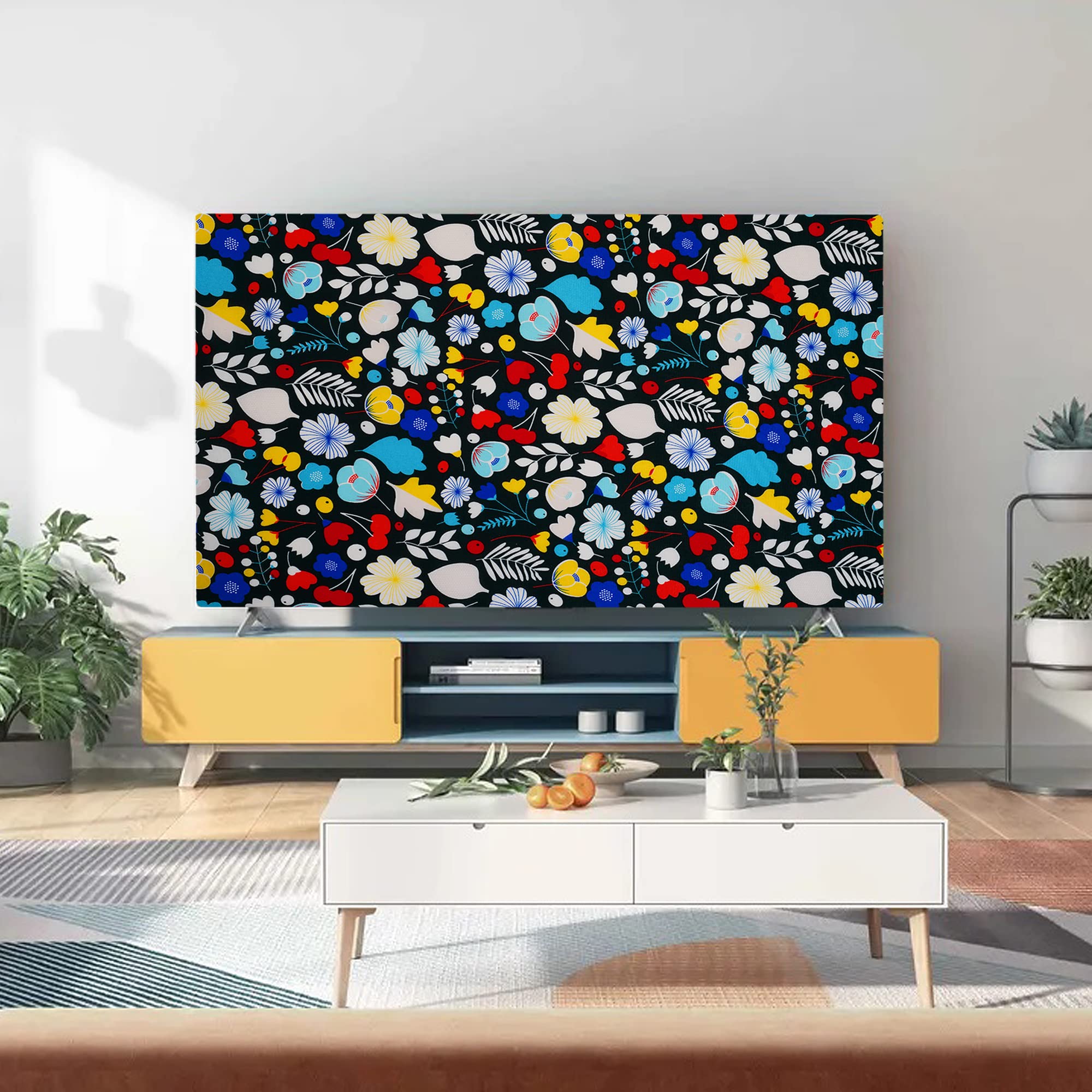 Dream Care Dustproof Printed LED, LCD TV Cover 55 inch | Screen Protector Compatible for All Brands Models (LG, Sony, Samsung, Sansui, Vu, Mi, Realme, TCL, Croma, Videocon, BPL, VW, OnePlus) (B0BTHHD1B5) Amazon Price History, Amazon Price Tracker