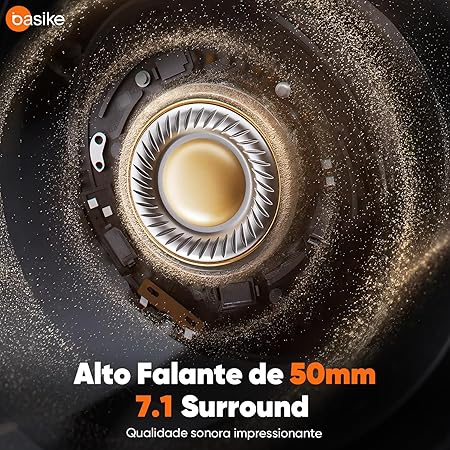 Headset Gamer Pro Ba-FON340 com Microfone - Vista 3