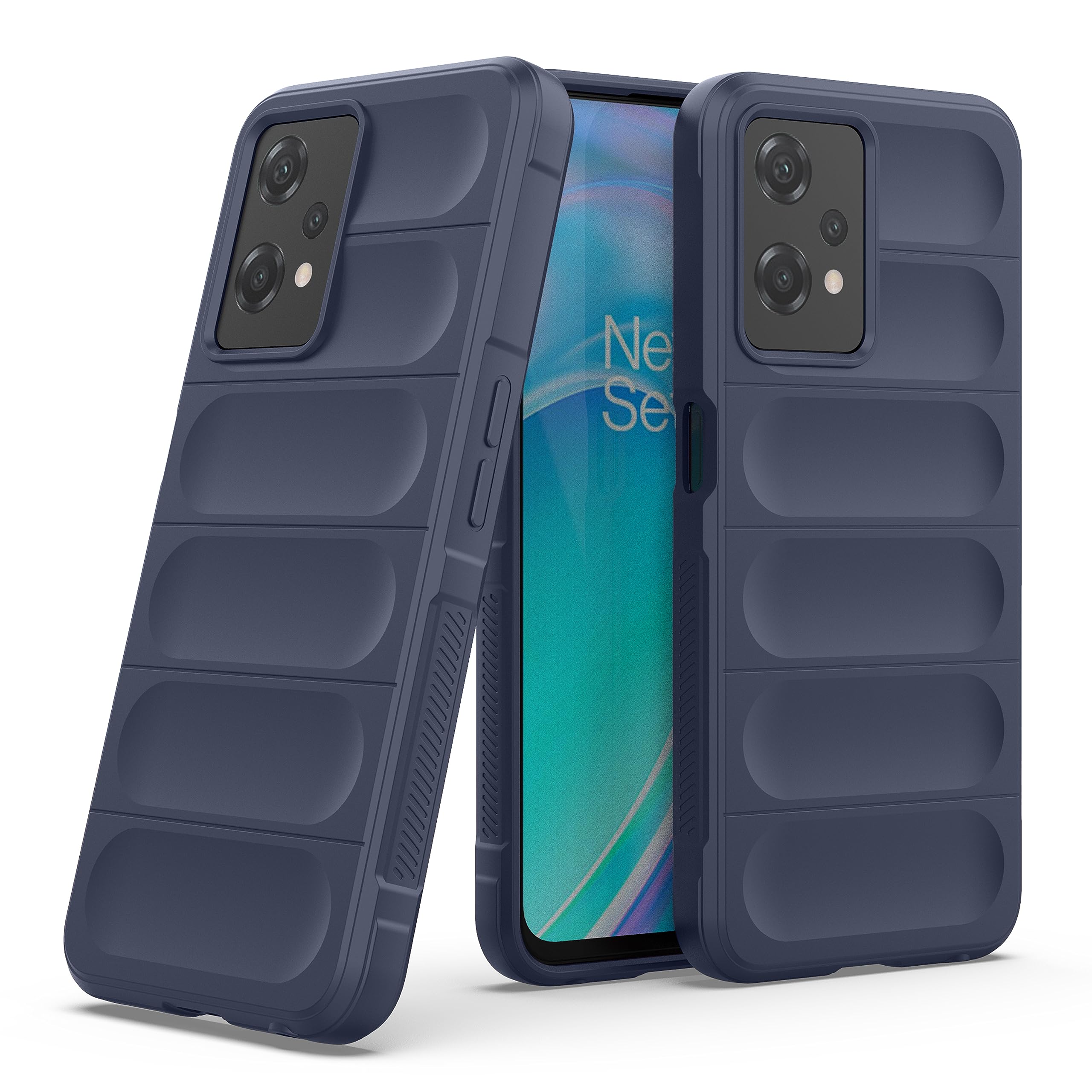 amazon basics Back Case Cover for Realme 9 Pro 5G (Silicone Sapphire)
