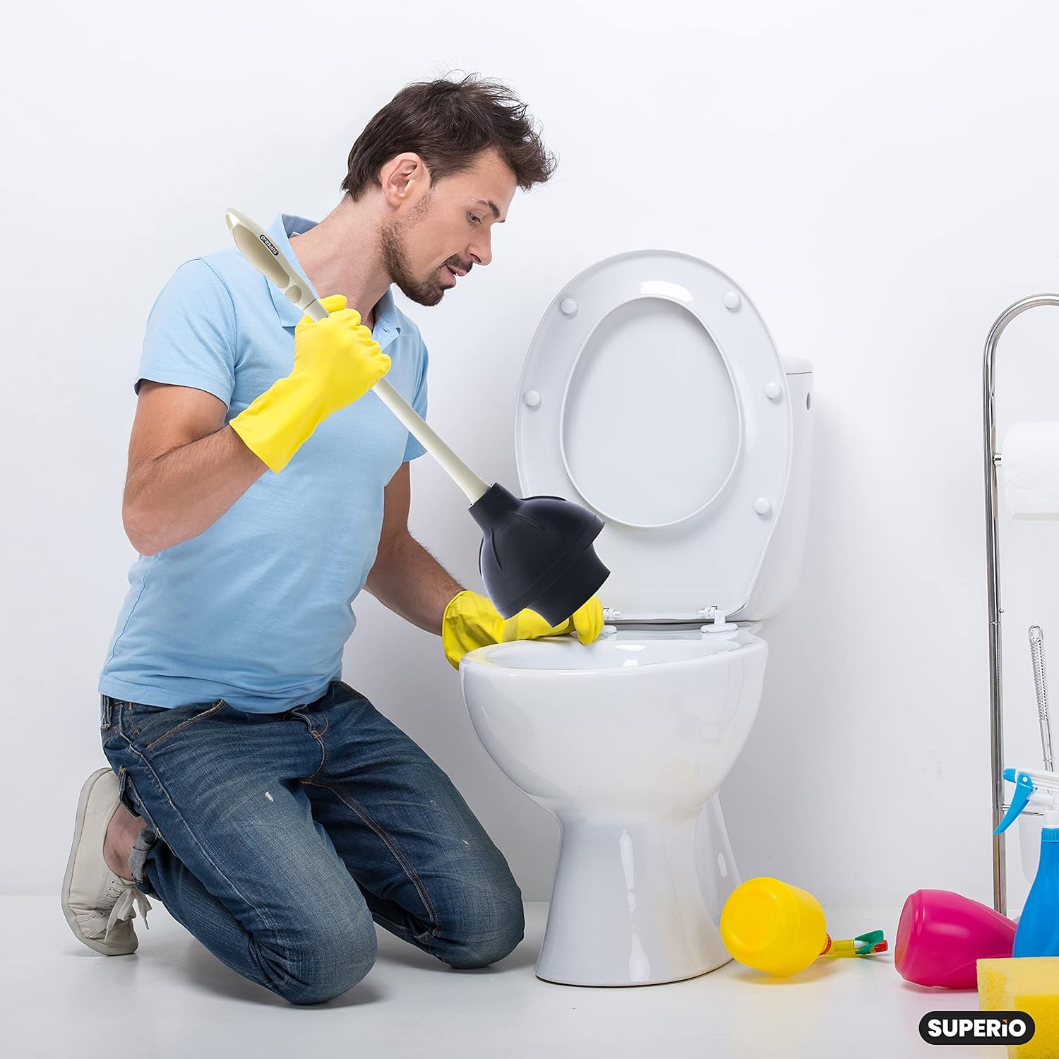 Superio NA Bathroom Accessories, Beige