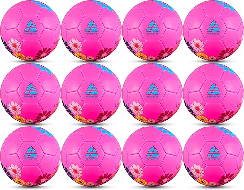 Miniatura 16 de Balón de fútbol Vizari con flores Amarillo/rojo/negro (Yellow/Red/Black),Verde (paquete de 1),Rosado/Azul,Azul/Naranja,Azul/Rosa,Azul /Rojo,Azul