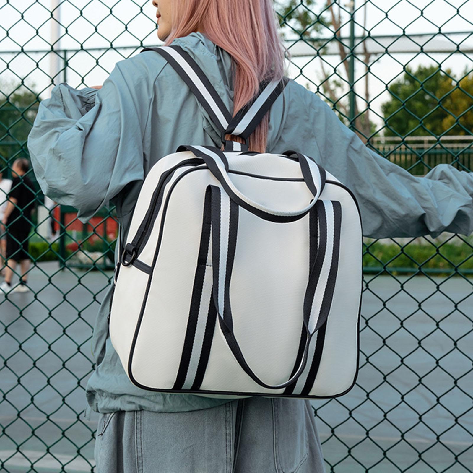 Générique Sac de Pickleball pour la Femme - Porte-Raquette Ajustable - Balluchon de Pickleball Femme | pour Salle De Sport Tennis Hommes Et Femmes Voyage Et Activités De Plein Air Sport Ou Badminton