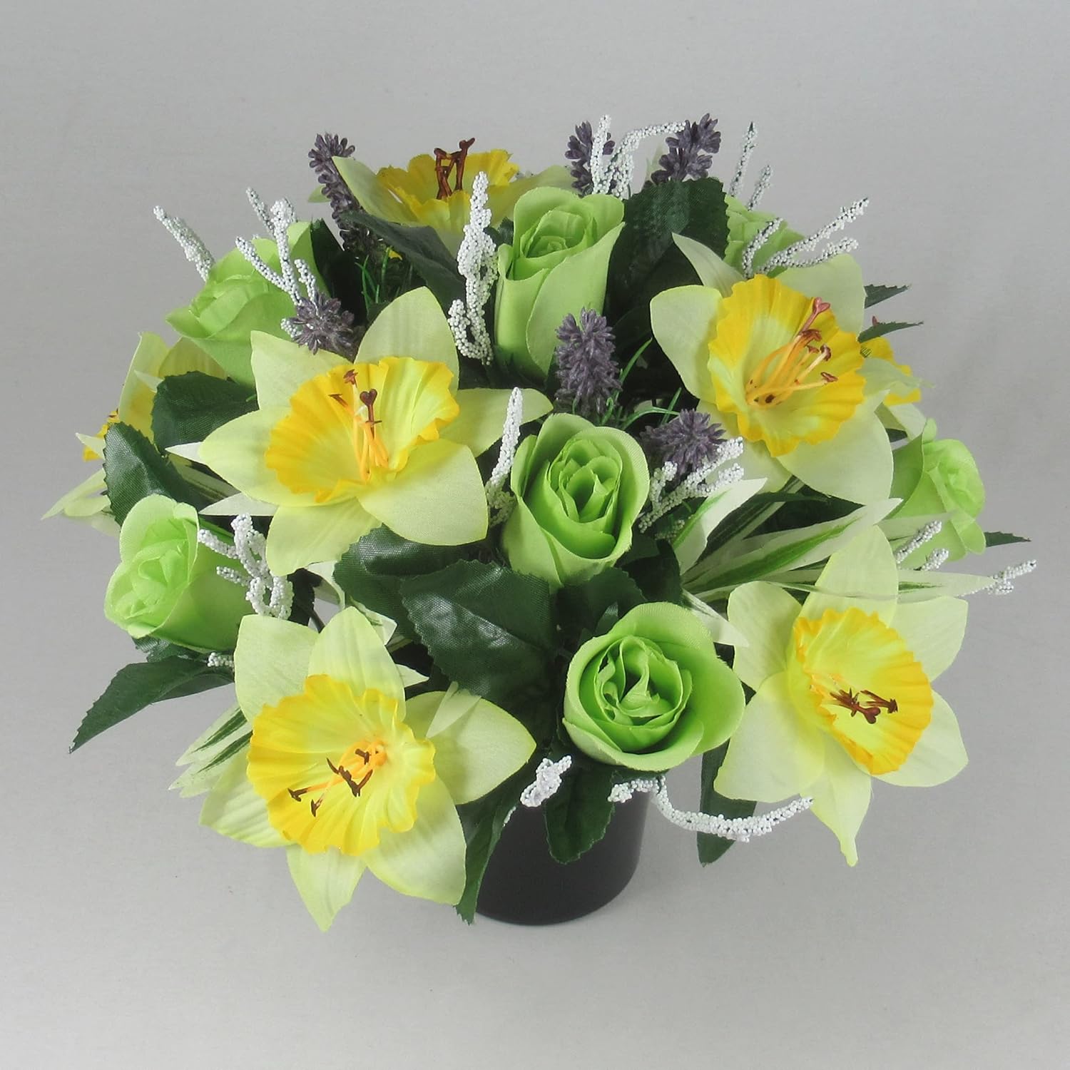 Just Because Flowers Spring Artificial/Silk Flower Arrangement in Grave