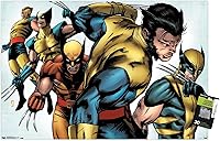 Vista 1 de Marvel Comics - Póster de pared con pasadores de presión de Wolverine