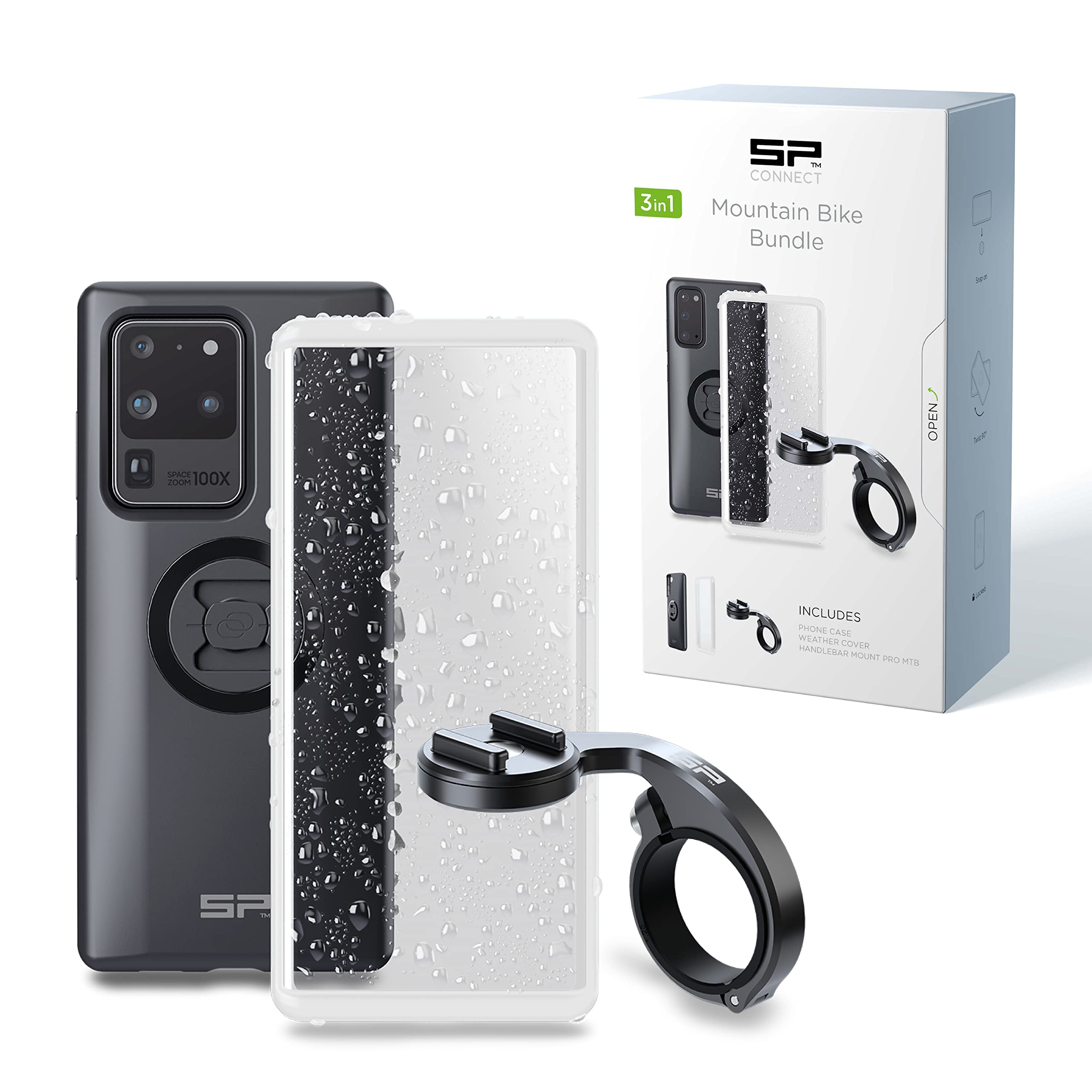 SP CONNECT Mountain Bike Bundle Compatible with Samsung S20 Ultra
