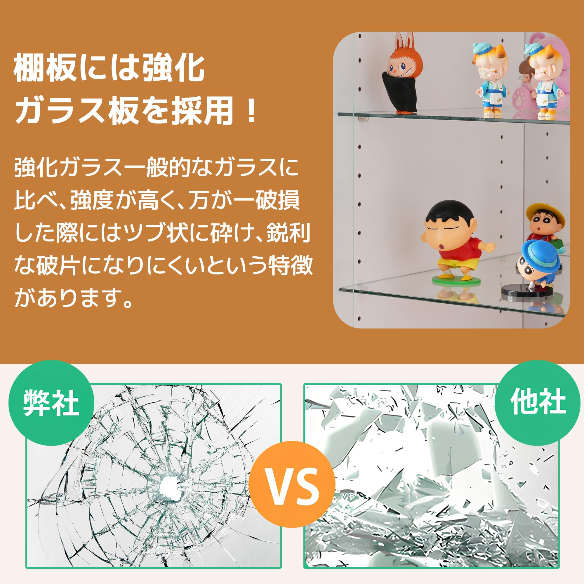 Amazon.co.jp: OSJ コレクションケース ワイド 大容量 コレクション