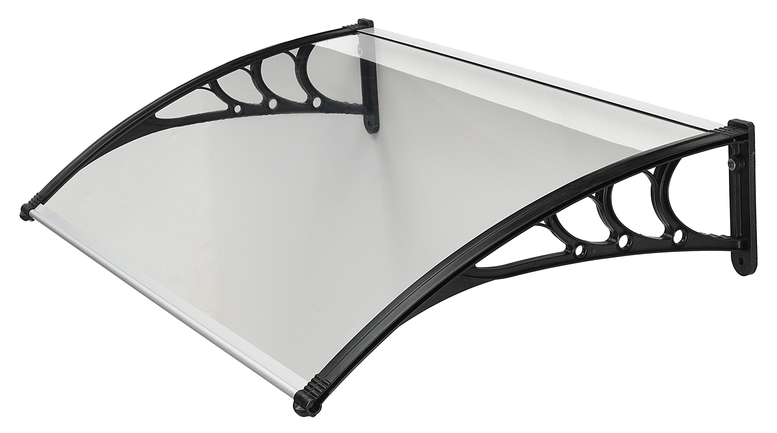 Linea Garden Friend p1327005, Porche ABS Profundidad 80 cm, Longitud 120 cm, Negro