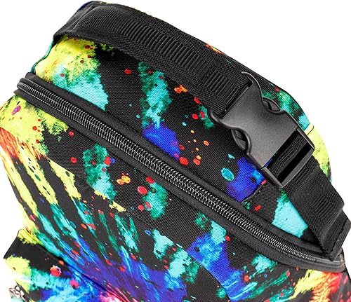 Miniatura 3 de Choco Mocha Lonchera para niñas, bolsa de almuerzo Tiy Dye, colorida