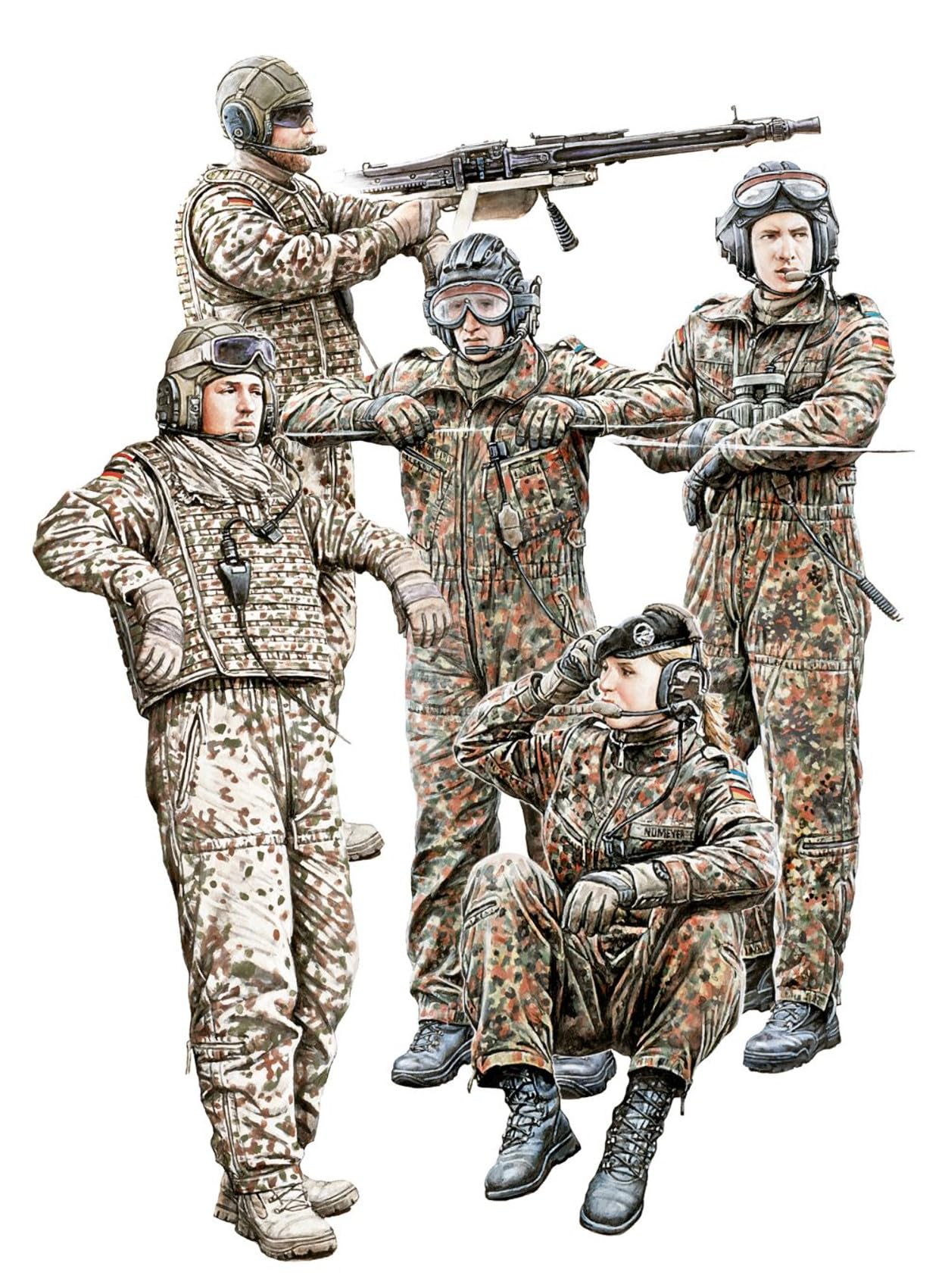MiniArt1:35 - Bundeswehr Tank Crew