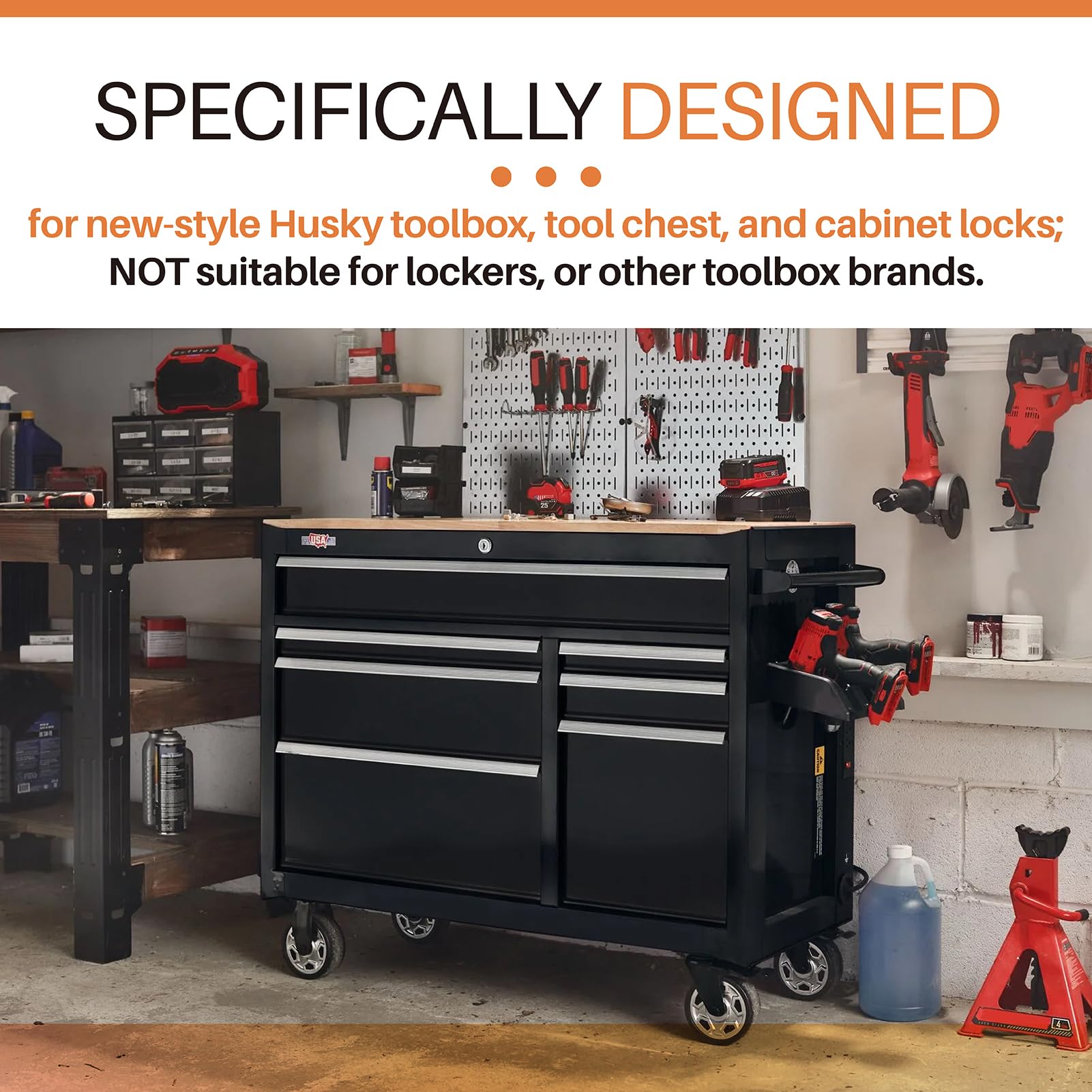 2 Keys For Husky Tool Box Home Depot Cut To Your Code: 001-005/B01-B05 - View #7