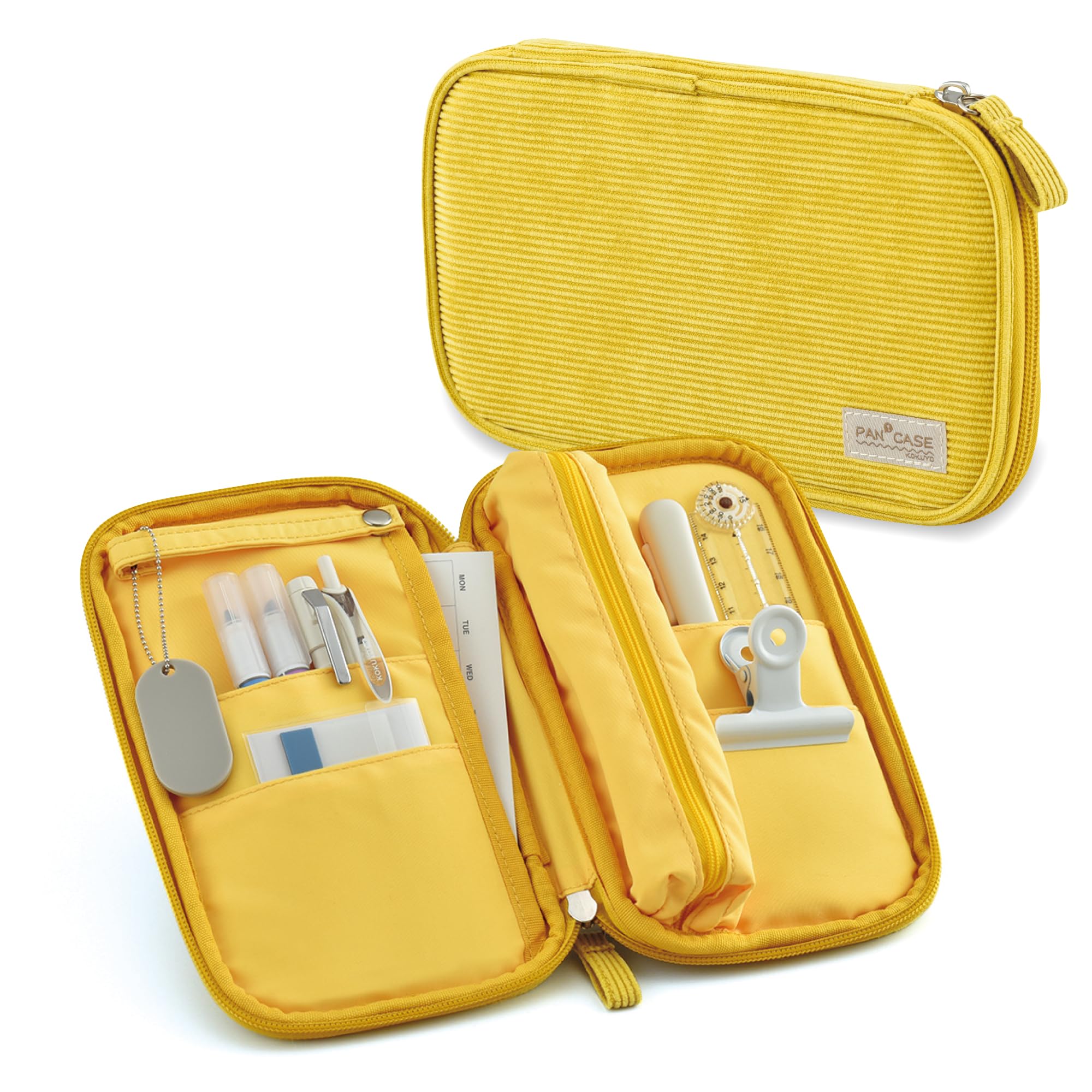 Slim Pencil holder Pouch, Yellow (F-VBF300Y)