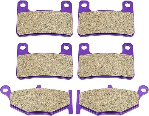 SCITOO Pastillas de freno de fibra de carbono aptas para 06 07 08 09 Suzuki, 08 09 11 12 para Suzuki Hayabusa, 13 para Suzuki Hayabusa GSX1300RA ABS