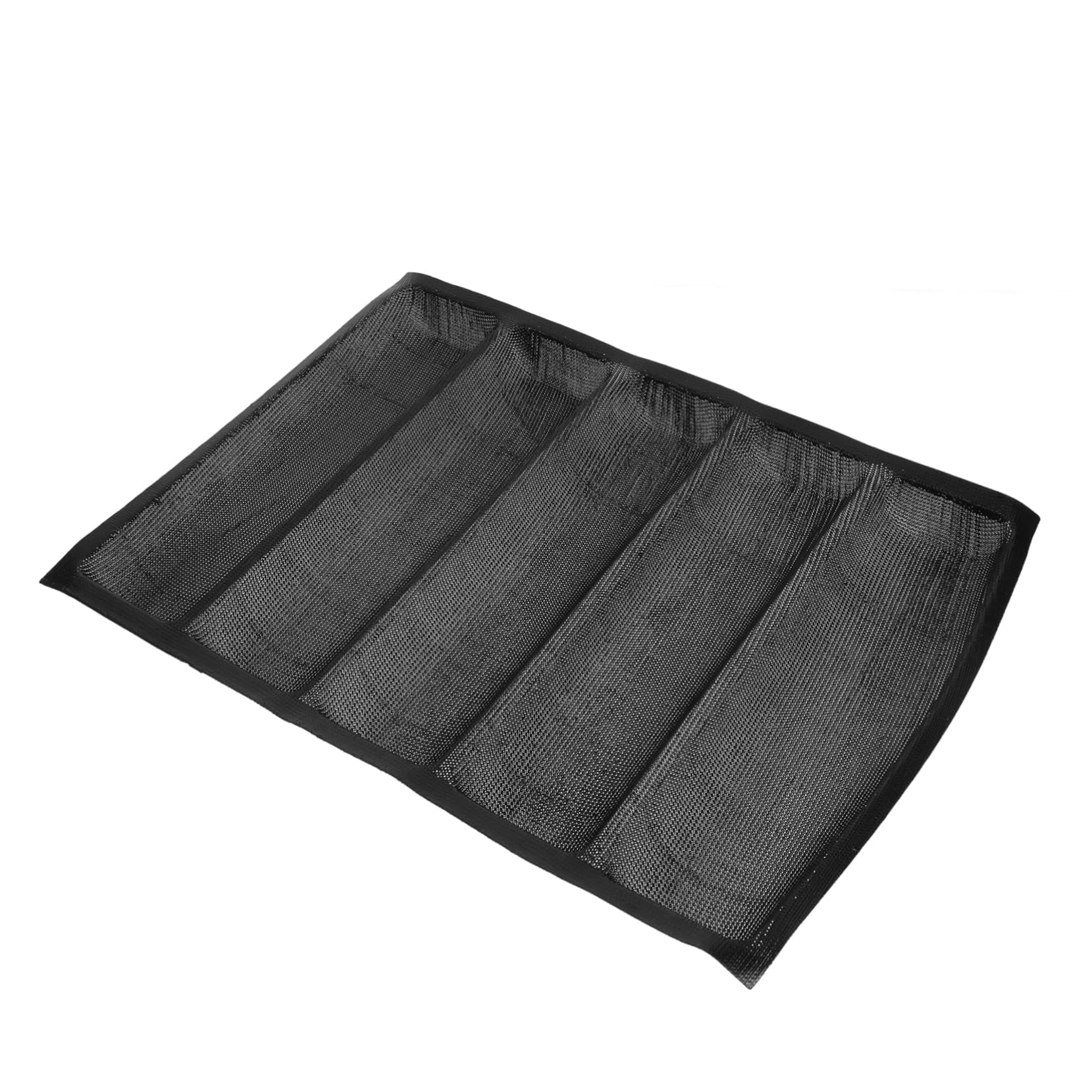 Ciieeo Molde Para Baguette Bandeja Para Hornear Molde Para Pan Molde De Pan Francés Para Hornear Moldes Para Pan Para Horno Moldes De Silicona Para Gel De Sílice Black