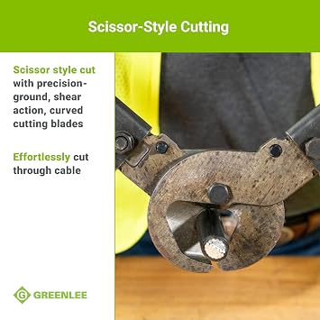Greenlee 706 31-1/2 Heavy-Duty Cable Cutter for Copper, Aluminum, and Communications Cable