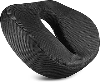 Donut Pillow Hemorrhoid Tailbone Cushion, Hemorrhoid Pillow Cushion, Gel Seat Donut Cushion for Long Sitting, Office Chair Cushion to Relieve Sciatica, Sitting Donut Pillow for Tailbone Pain