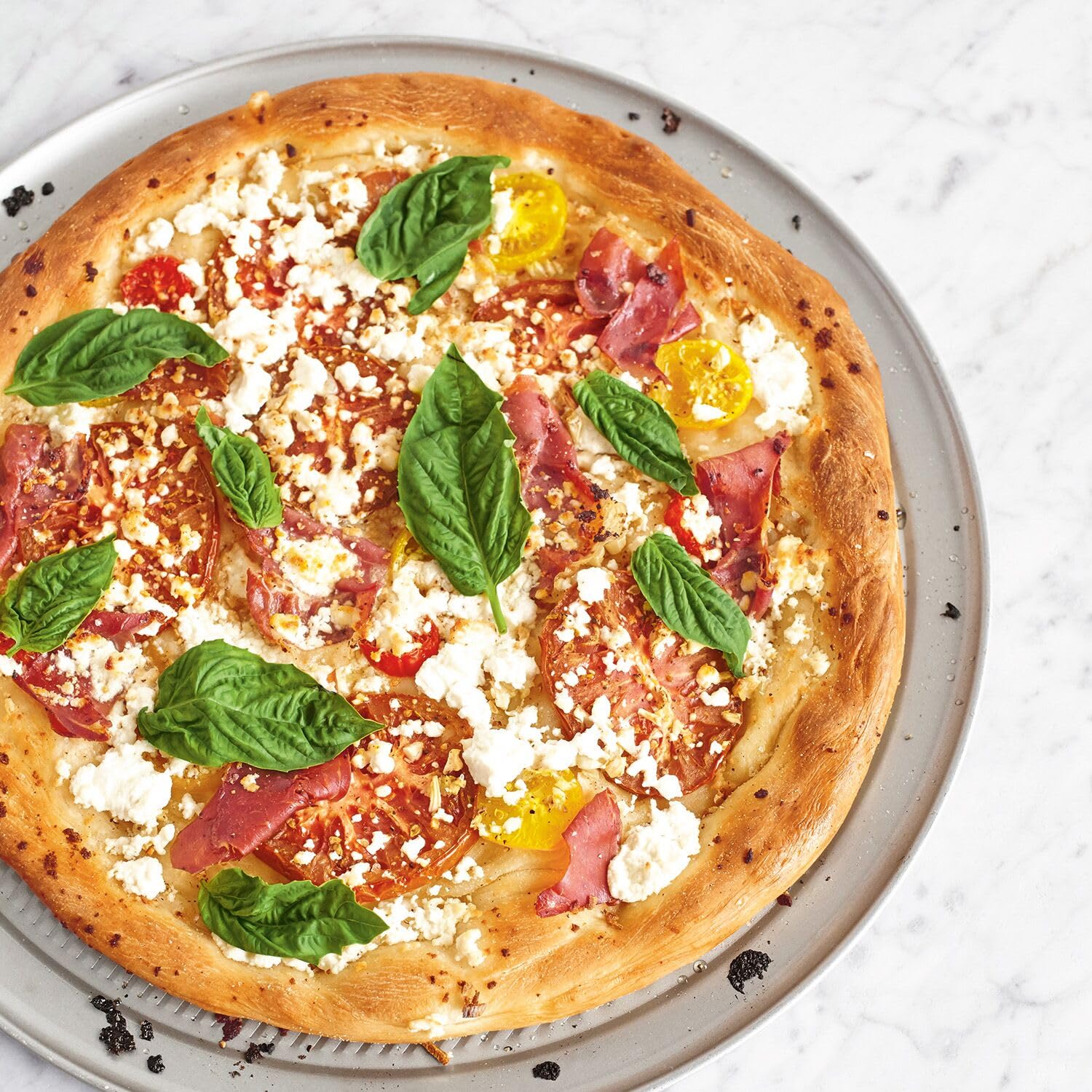 Sur La Table Platinum Professional Pizza Pan, Silver