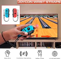 Orzly Nintendo Switch Kiegészítő Csomag - Teniszütő, Golfütő, Chambara Kard, Lábpánt és Joy-Con Markolat Hordtáskával - Fekete 5