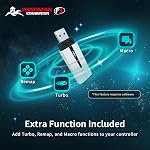 Brook Wingman P5 – P5, P4, PC Game Controller Converter | Supports Wireless & Wired Controllers | Vibration & Six-Axis Motion Sensing | Turbo, Macro & Remap via Converter Center Software