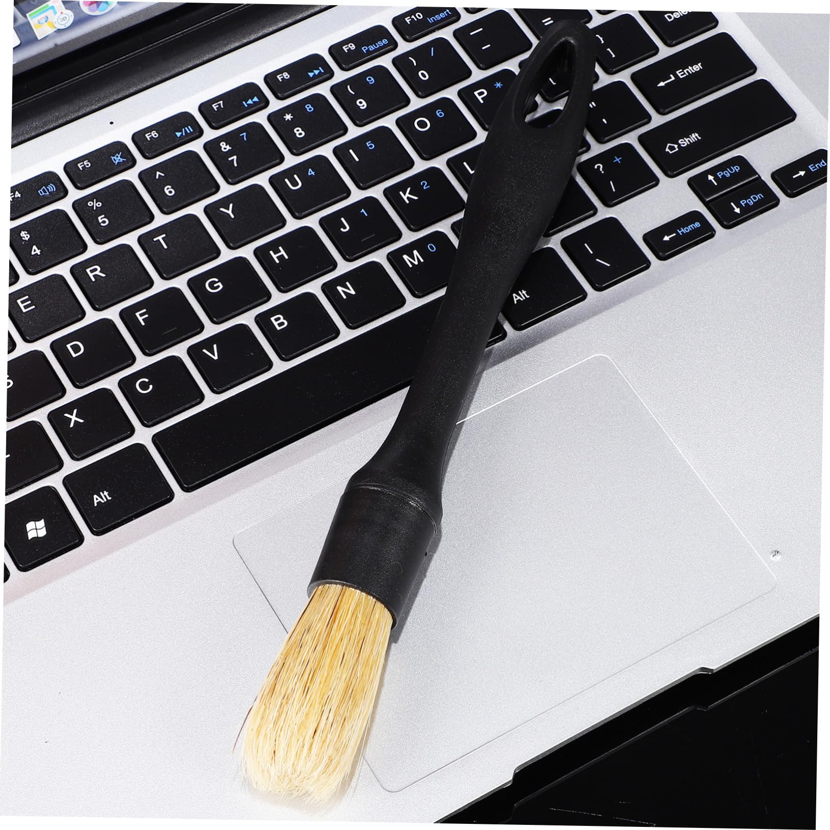 VALICLUD Autoinnenreinigungsbürsten Set Tragbare Autopflege-tool Detailing-set mit Ersatzköpfen für Innenraum Reinigungsgerät für Armaturenbrett Mittelkonsole und Mehr