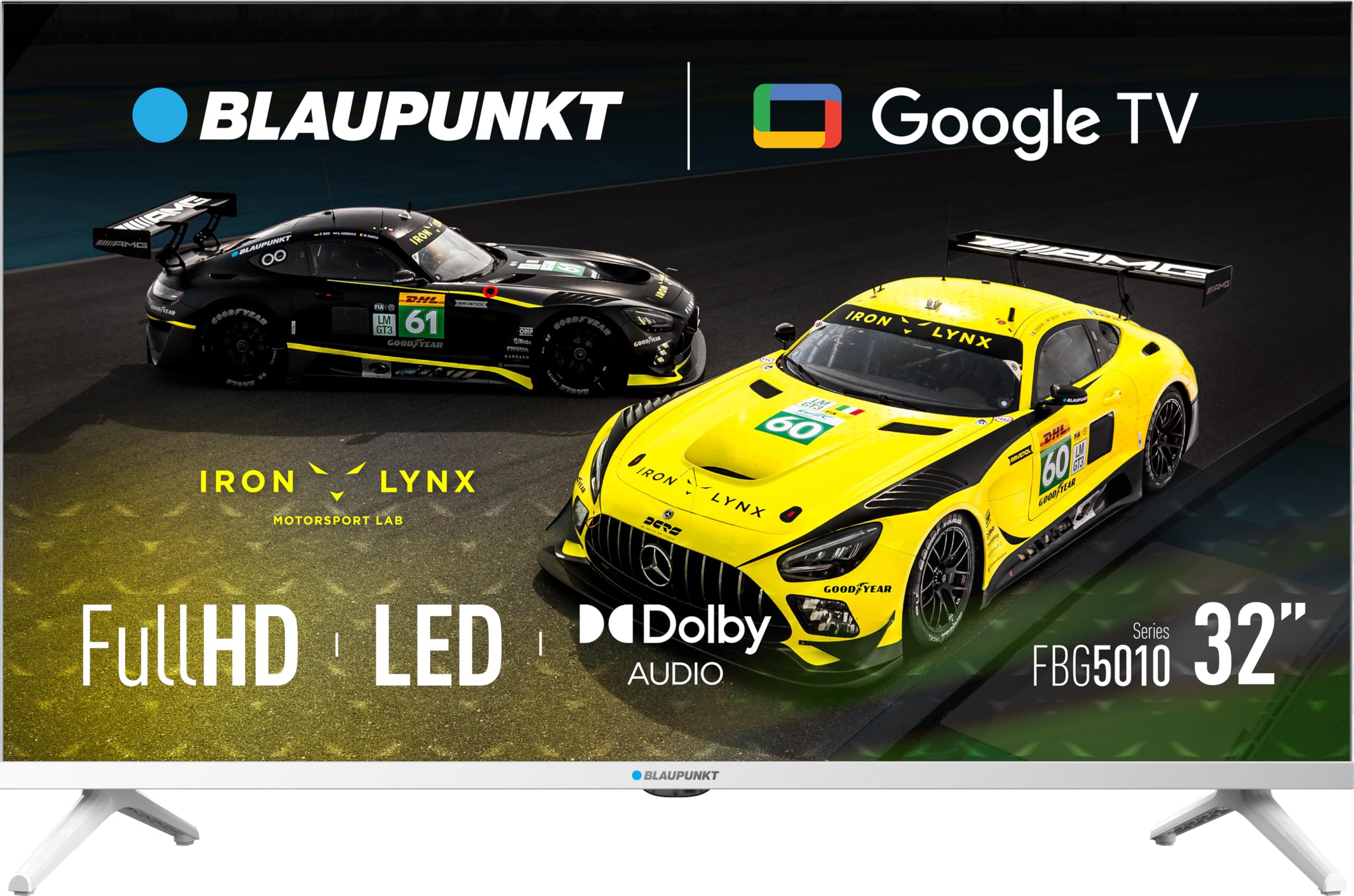 Blaupunkt 32FBG5010S Smart TV Full HD 32 Pouces, 32FBG5010S, LED LCD, Résolution 1920x1080, Wi-FI et Bluetooth, Compatible HDR, 2 Ports HDMI