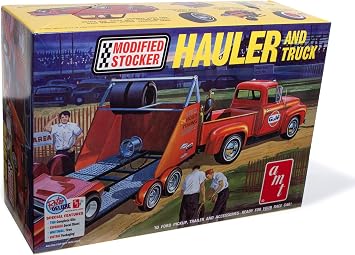 AMT - 1953 Ford Pickup Modified Stocker Hauler Gulf