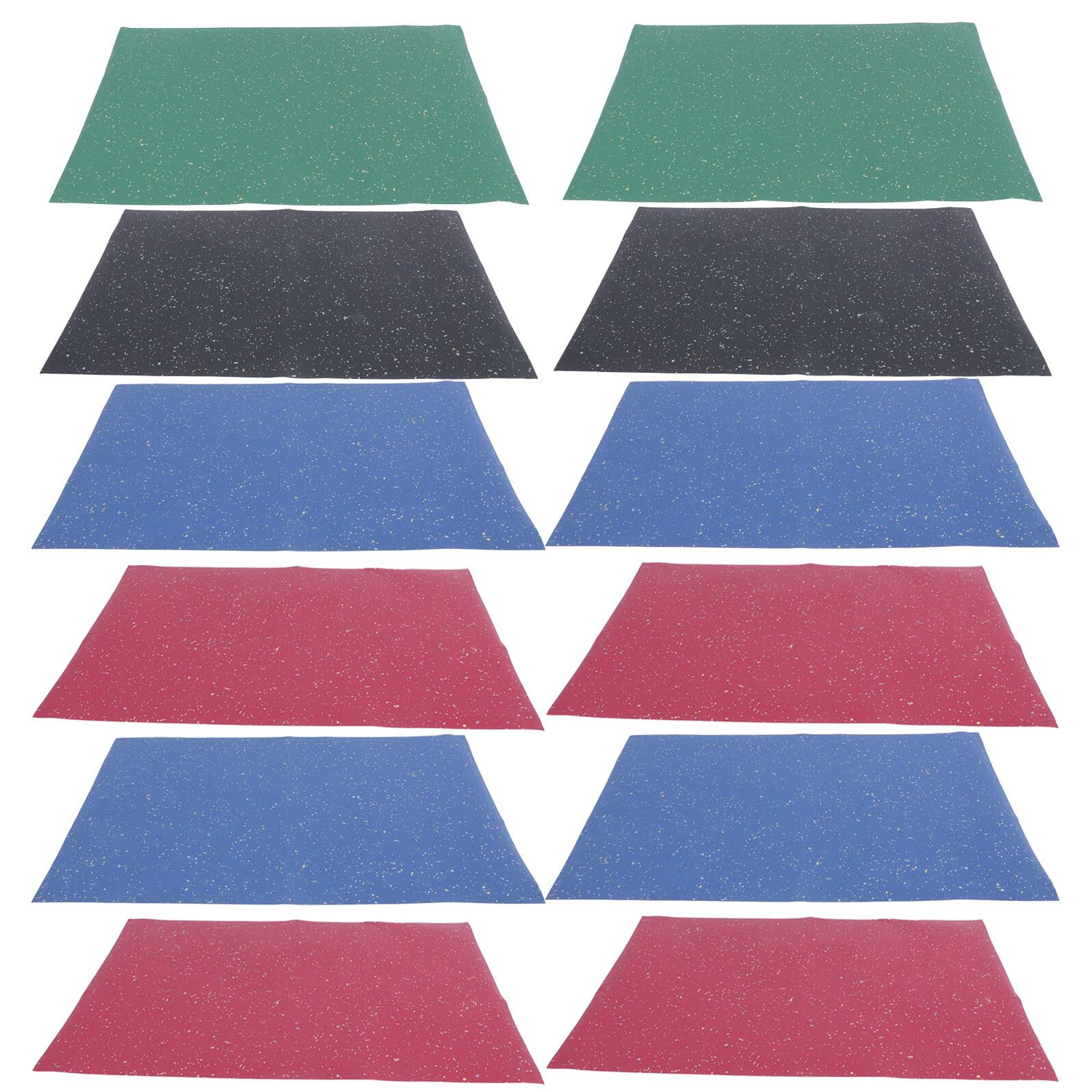 GALPADA Papel de Obsequio para Manualidades y Envoltorio de Regalos 76X52 CM 12 Hojas de Papel Decorativo Azul Verde Negro y Rojo y Plegable para Cumpleaños y Celebraciones