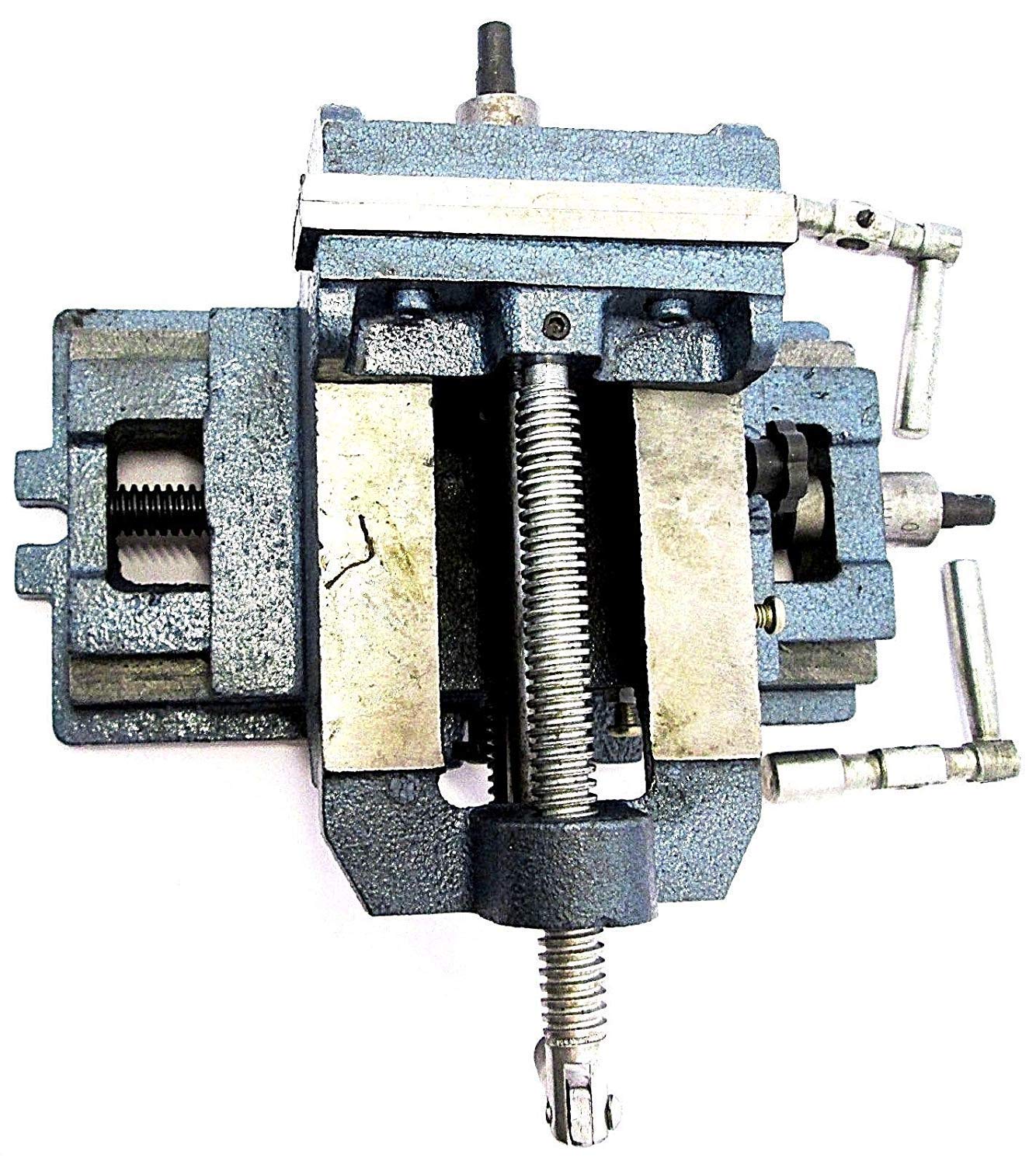 100mm (4") Transversal Ingeniería Trabajo Mordaza Hierro Fundido Cuerpo-Herramienta-Tornillo