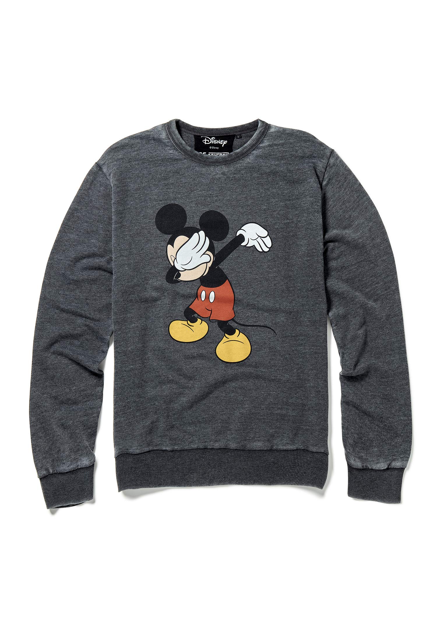 Recovered Disney Mickey Dabbing Mid Grey Sweatshirt