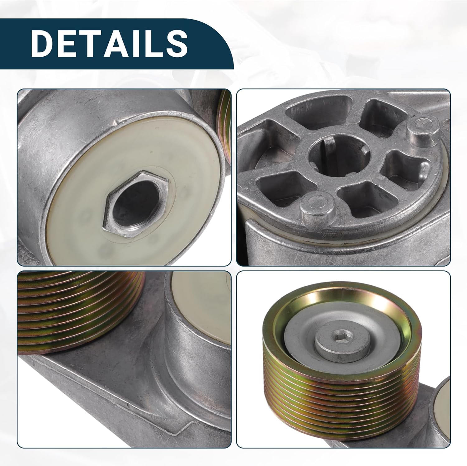 Belt Tensioner for Volvo VHD VN VNL VNM VNX DIESEL Engine Truck Drive Belt Tensioner Assembly Replace No.20491753/21155561/21145261/21260406