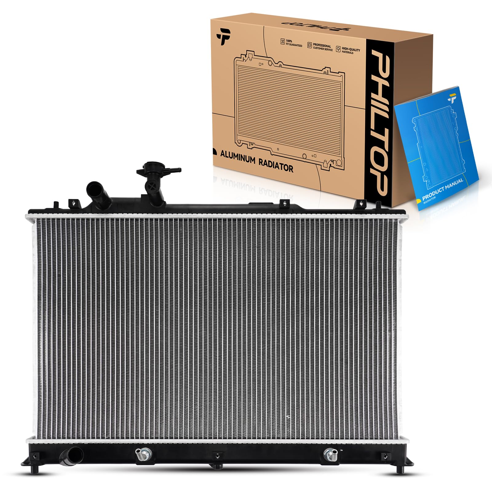 PHILTOP CU2918 Radiator 29-15/16"Core Compatible With 2007-2012 CX-7