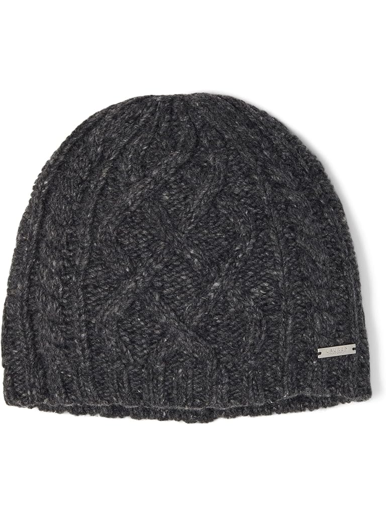 Lauren Ralph Lauren Merino Blend Cable Knit Beanie