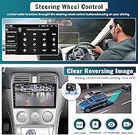 Vista 6 de UNITOPSCI 2G+64G para Subaru Forester 2004 2005 2006 2007 2008 Android Radio de coche inalámbrica Apple CarPlay Android Auto 9 "pantalla táctil HiFi