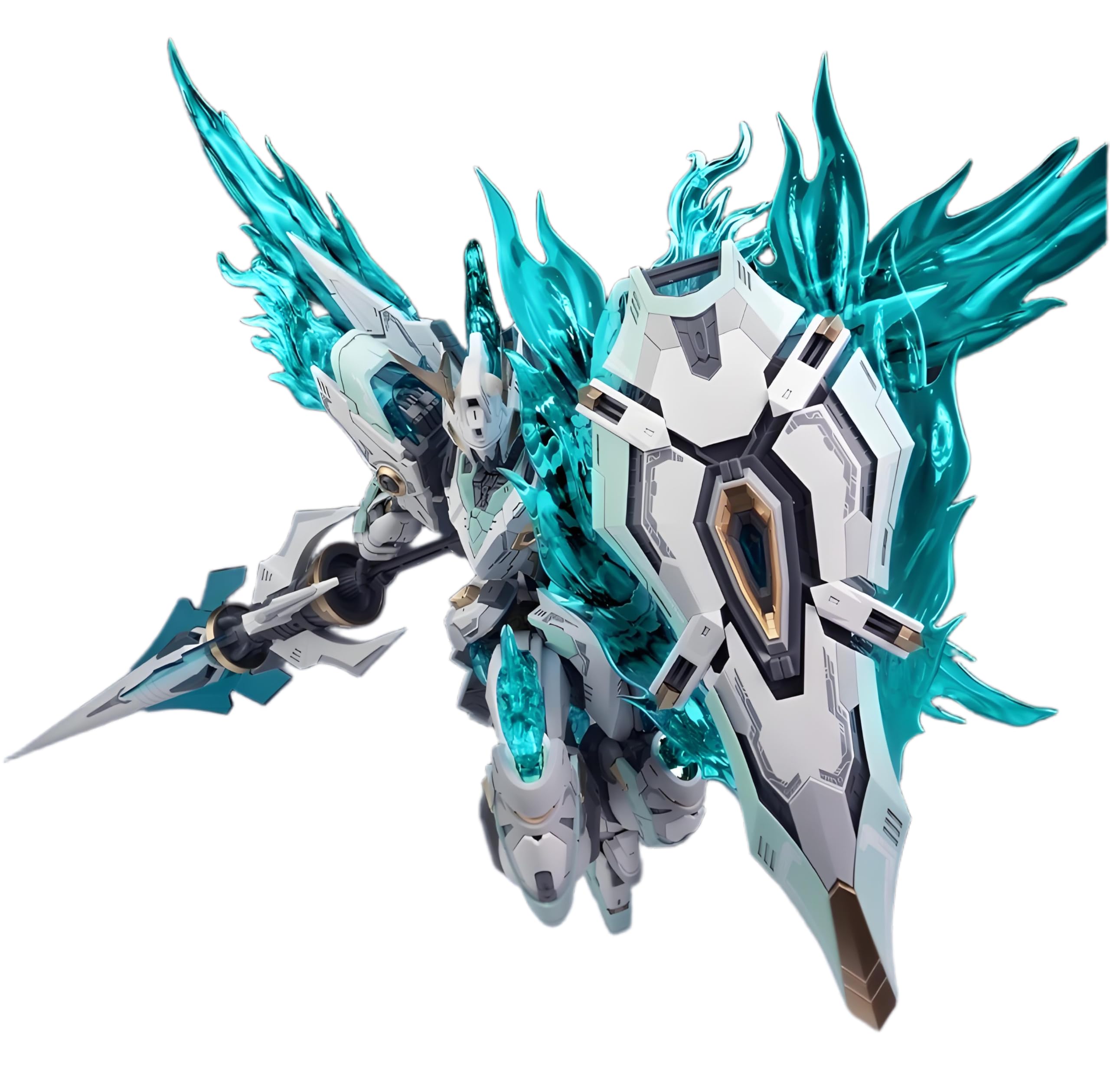 Amazon | LEBOO SNAA 蒼炎の魂 - 炎皇 YR-04 焱皇 FIRELORD 全高約