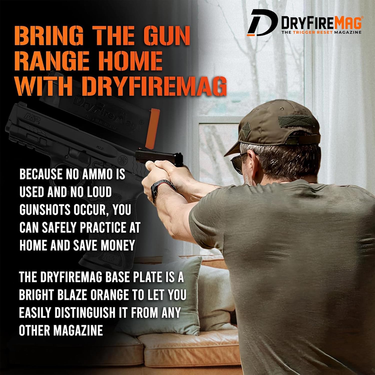 DRYFIREMAG Standard Dry Fire Training System | NOT Compatible with Laser Cartridges or Aftermarket Triggers (No Spring Kit)