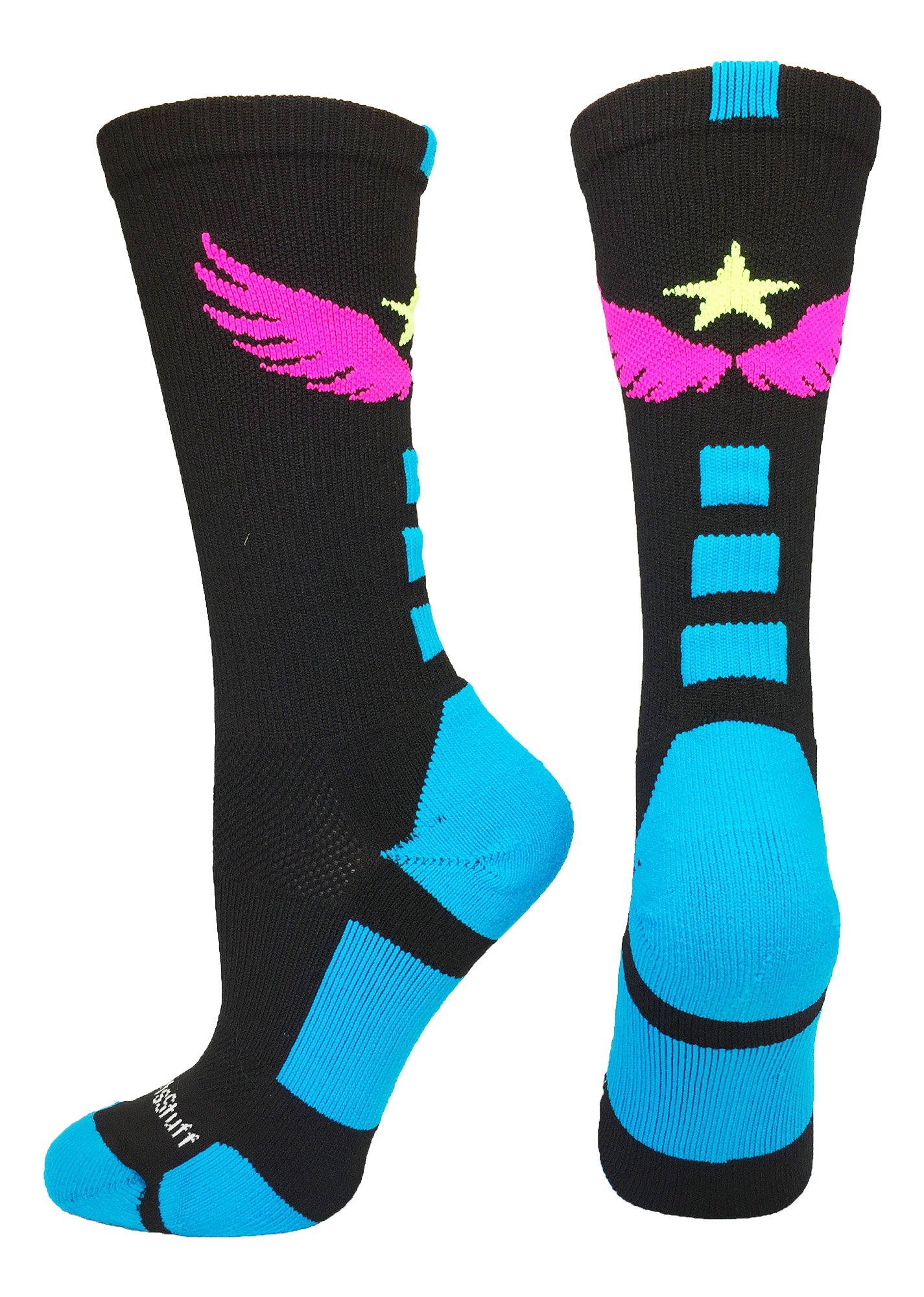 Light Speed Athletic Crew Socks (Multiple Colors)