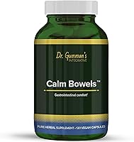 Vista 1 de Harmony Nutraceuticals Calm Bowels - Confort gastrointestinal Dr. Gumman's Integrative de mayor potencia máxima biodisponible 120 cápsulas veganas