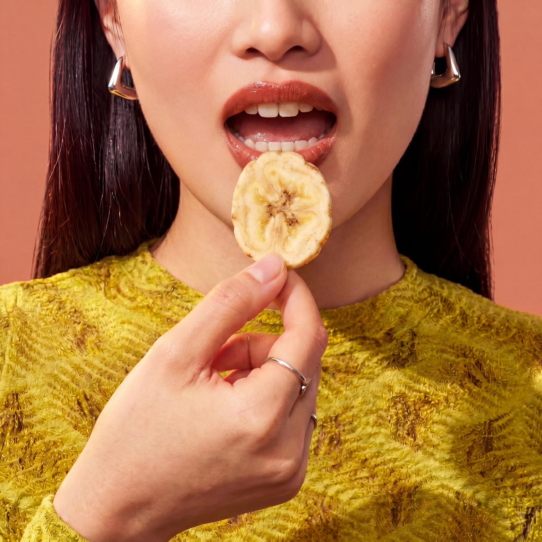 Chips de platano 1 kg nut&me | Vegetariano | Sin lactosa| Vegano | Bajo contenido en sal | Snack ideal