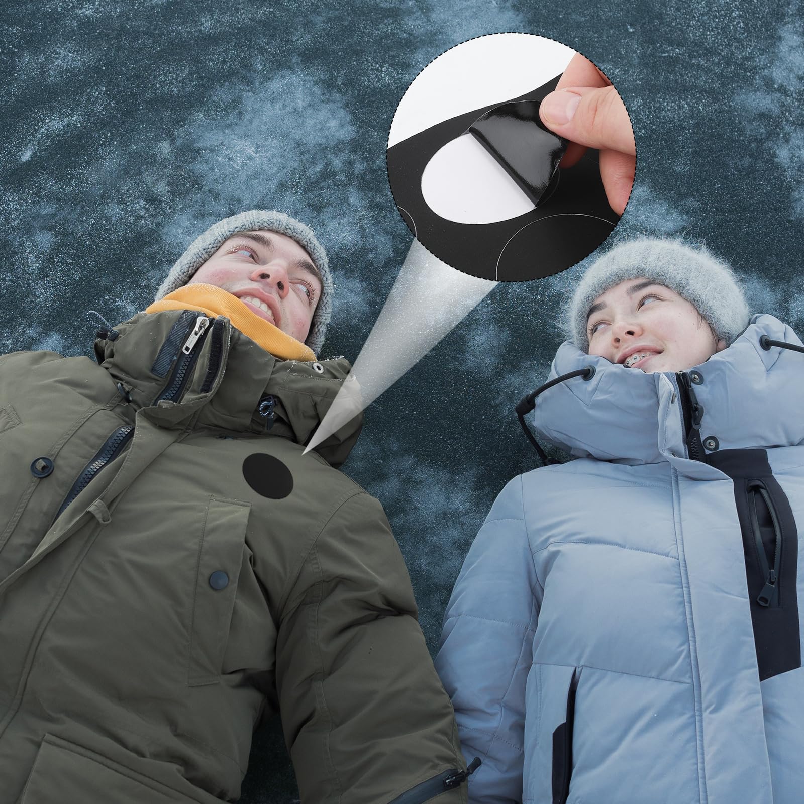 8 Feuilles Autocollant Reparation DoudounePatchs De