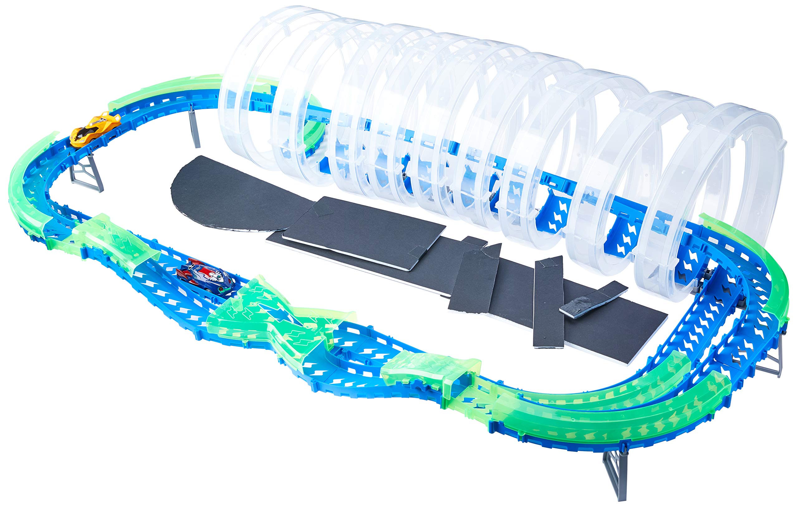 Wave Racers Spiral Frenzy DTC Azul/Verde : Amazon.com.br