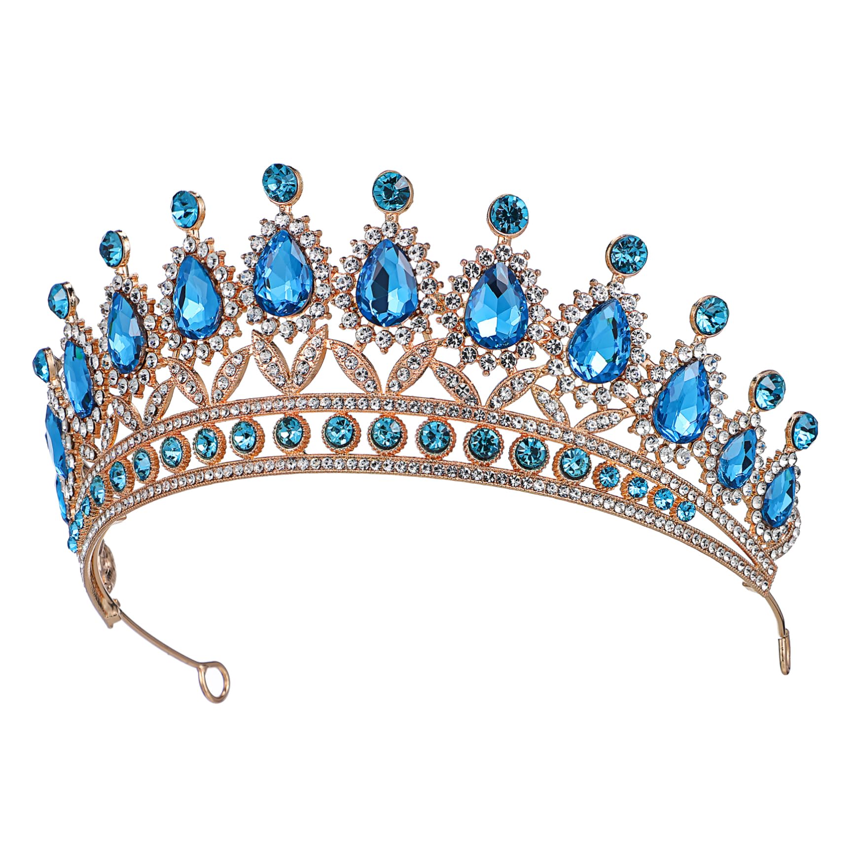 Healeved 3piezas Nupcial Brillantes Diadema Decorativa Para Novias y Niñas Accesorio De Pelo Elegante Para Bodas y Cumpleaños