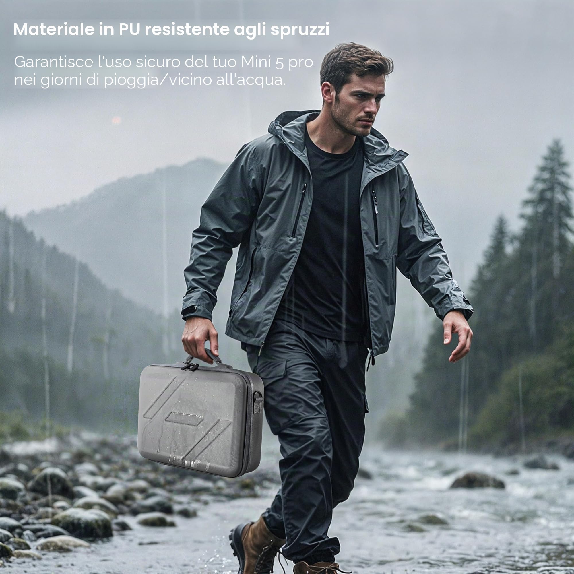 STARTRC Mini 5 Pro Custodia, Borsa Portatile per Accessori DJI Mini 5 Pro, per DJI RC 2 Controller Fly More Combo