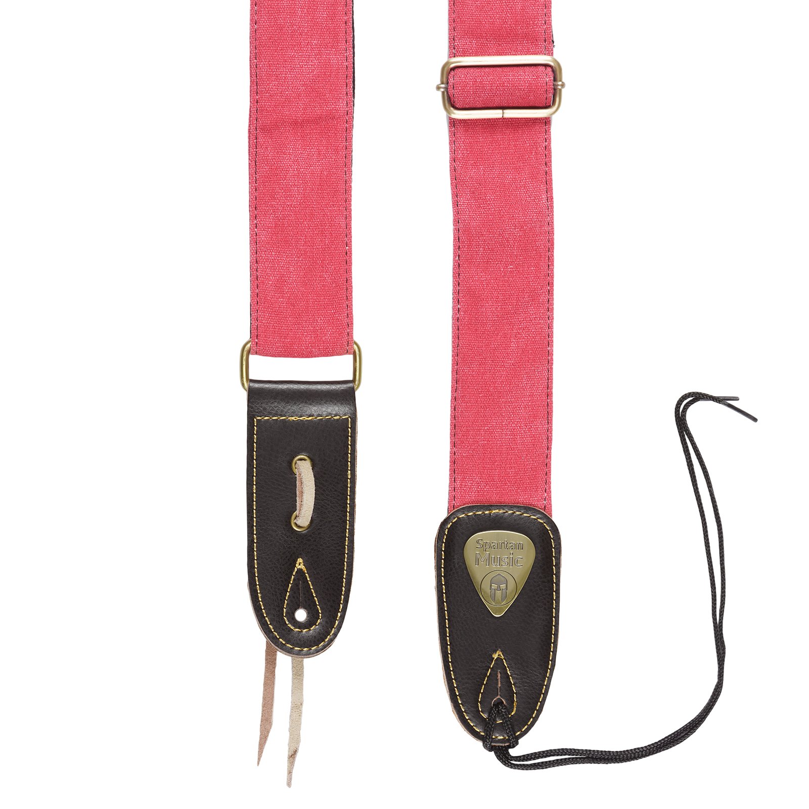 Spartan Music Cotton Guitar/Instrument Strap (Red)