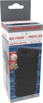 MarineLand 2-in-1 Bio-Foam & Pre-Filter for Aquarium Filters