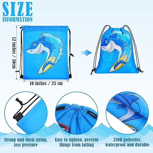 Miniatura 8 de 12 bolsas náuticas para niños, bolsas de regalo para bebés, bolsas de regalo, bolsas de dulces para fiestas náuticas