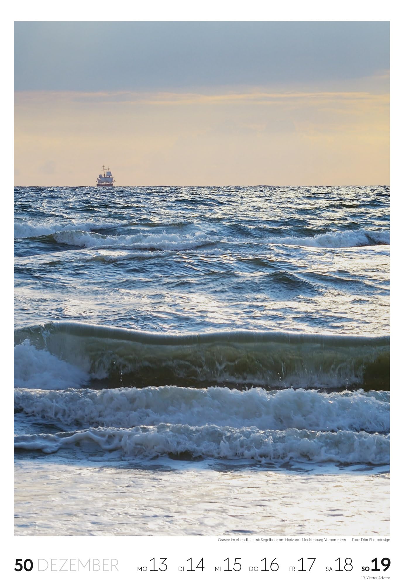 Küste Wochenkalender 2027: Meeres-Kalender mit 53 großformatigen Bildern im Hochformat (29x42 cm) | Strände der Ostsee und Nordsee in Deutschland