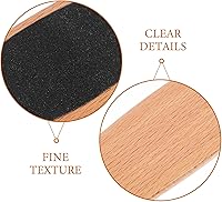 Vista 7 de 2pcs Wooden Handle Foot Files Callus Remover Dead Skin Remover Foot Rasp Pedicure Tool for Men and Women at Home and Salon Use