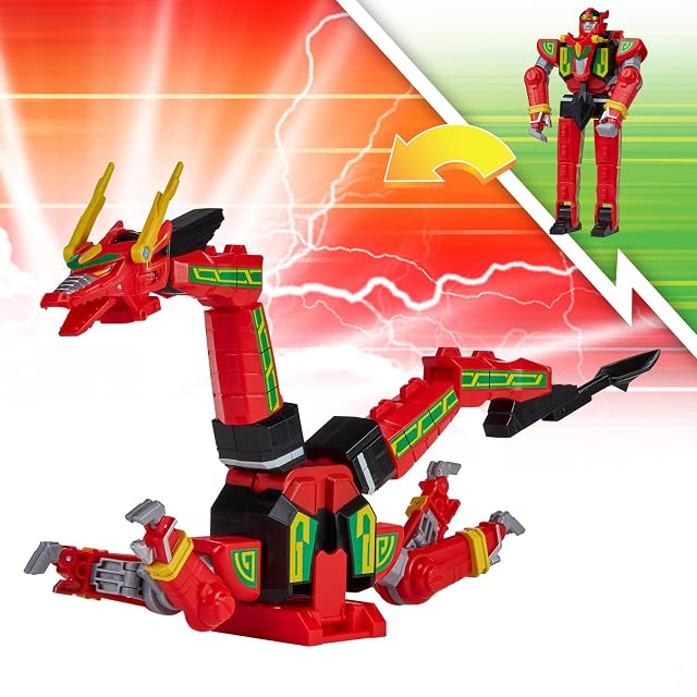Foto 3 de 6 de MMPR Deluxe Combinable Thunderzord - Red Dragon