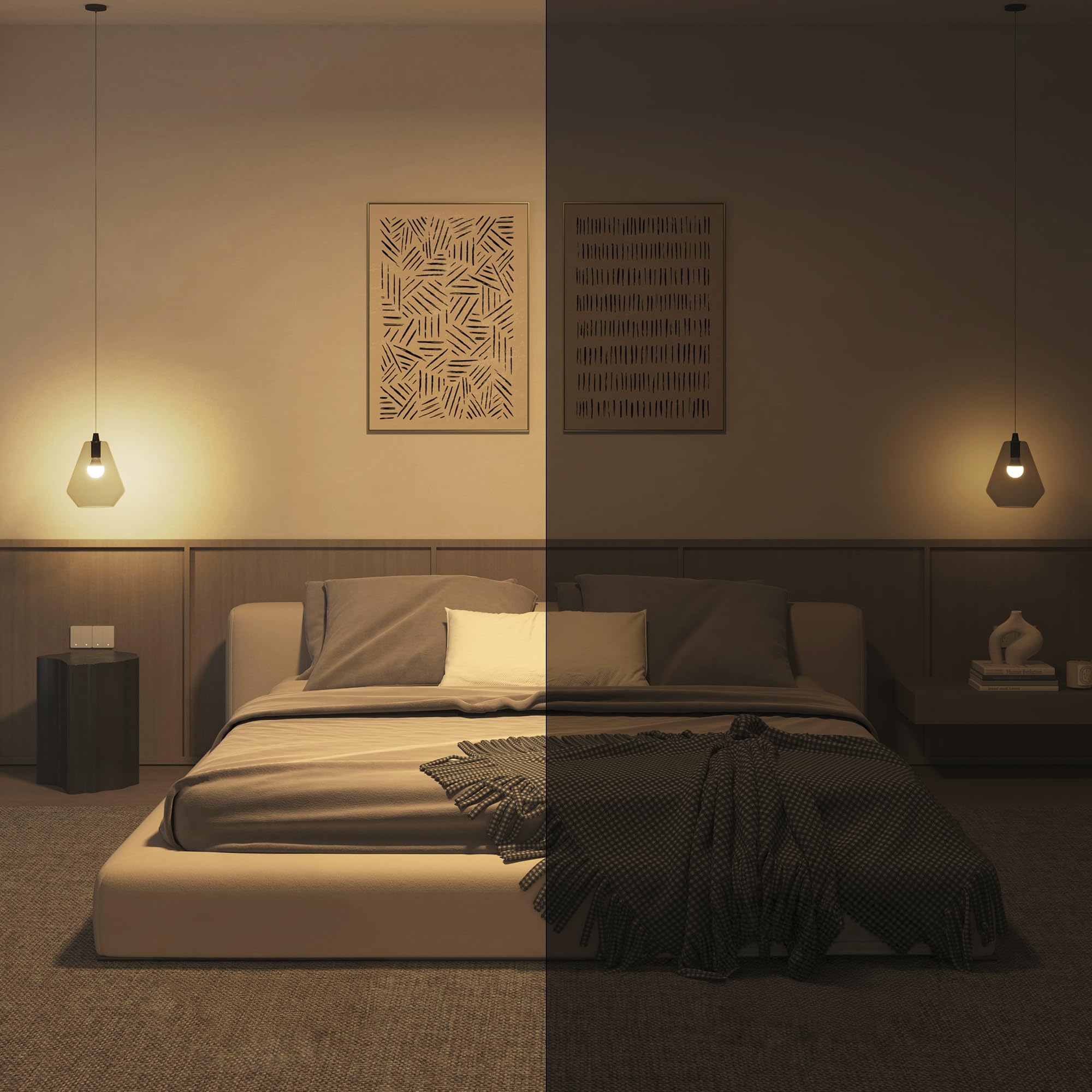 Philips Hue Kit de inicio de iluminación inteligente, paquete de 3 bombillas más puente, ambiente blanco y color, bombillas E27, 806 lúmenes, 60 W, con puente, control de aplicación, funciona con
