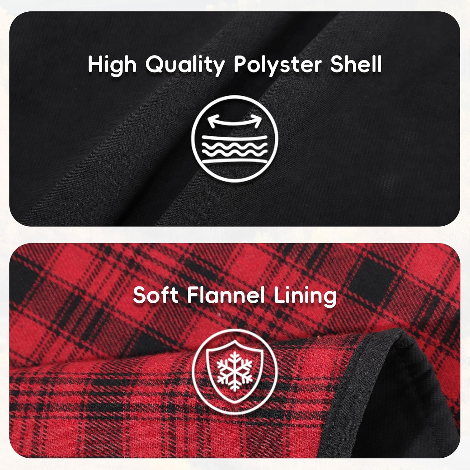 Oweisong Western Shirt Jacket for Men Lightweight Flannel Jackets Plaid Long Sleeve Cowboy Overshirt - Image 5